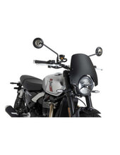 Carica l'immagine nel visualizzatore di Gallery, PUIG CUPOLINO NAKED N.G. SPORT PER TRIUMPH SPEED TWIN 1200 RS 2025 NERO OPACO