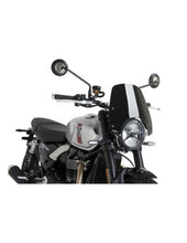Carica l'immagine nel visualizzatore di Gallery, PUIG CUPOLINO NAKED N.G. SPORT PER TRIUMPH SPEED TWIN 1200 RS 2025 NERO