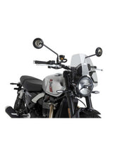 Carica l'immagine nel visualizzatore di Gallery, PUIG CUPOLINO NAKED N.G. SPORT PER TRIUMPH SPEED TWIN 900 2025 TRASPARENTE