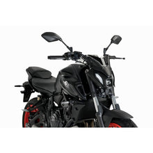 Carica l'immagine nel visualizzatore di Gallery, PUIG CUPOLINO NAKED N.G. SPORT PLUS PER YAMAHA MT-07 21-24 NERO