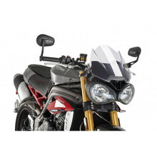 Carica l'immagine nel visualizzatore di Gallery, PUIG CUPOLINO NAKED N.G. SPORT TRIUMPH SPEED TRIPLE R 16-17 TRASPARENTE