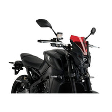 Carica l'immagine nel visualizzatore di Gallery, PUIG CUPOLINO NAKED N.G. SPORT YAMAHA MT-09 21-23 ROSSO
