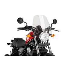 Carica l'immagine nel visualizzatore di Gallery, PUIG CUPOLINO NAKED N.G. TOURING HONDA CMX500 REBEL 17-19 TRASPARENTE