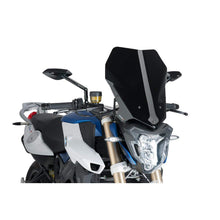 Carica l'immagine nel visualizzatore di Gallery, PUIG CUPOLINO NAKED N.G. TOURING PER BMW F800 R 17-19 NERO
