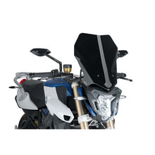 Carica l'immagine nel visualizzatore di Gallery, PUIG CUPOLINO NAKED N.G. TOURING PER BMW F800 R 2015 NERO