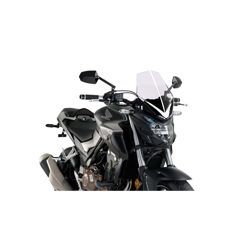 PUIG CUPOLINO NAKED N.G. TOURING PER HONDA CB500F 2016 TRASPARENTE