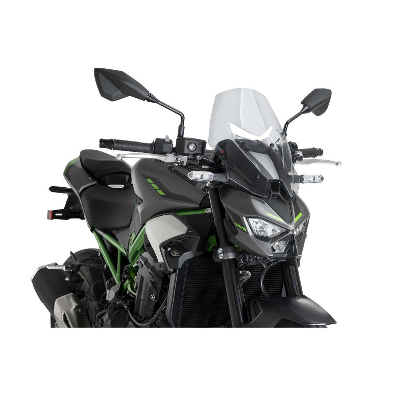 PUIG CUPOLINO NAKED N.G. TOURING PER KAWASAKI Z900 2025 TRASPARENTE