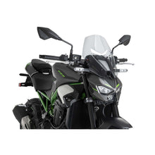 Carica l'immagine nel visualizzatore di Gallery, PUIG CUPOLINO NAKED N.G. TOURING PER KAWASAKI Z900 2025 TRASPARENTE