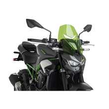 Carica l'immagine nel visualizzatore di Gallery, PUIG CUPOLINO NAKED N.G. TOURING PER KAWASAKI Z900 2025 VERDE