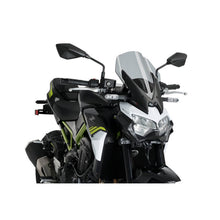 Carica l'immagine nel visualizzatore di Gallery, PUIG CUPOLINO NAKED N.G. TOURING PER KAWASAKI Z900 23-24 FUME CHIARO
