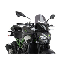 Carica l'immagine nel visualizzatore di Gallery, PUIG CUPOLINO NAKED N.G. TOURING PER KAWASAKI Z900 SE 2025 FUME SCURO