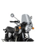 PUIG CUPOLINO NAKED N.G. TOURING PER TRIUMPH BONNEVILLE T120 BLACK 21-25 FUME CHIARO