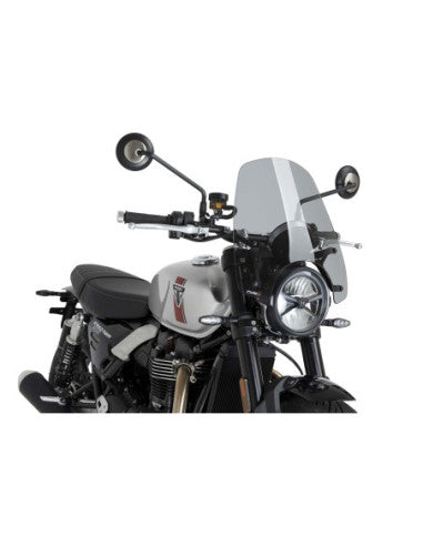 PUIG CUPOLINO NAKED N.G. TOURING PER TRIUMPH SPEED TWIN 1200 2025 FUME CHIARO