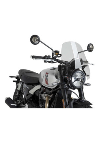 PUIG CUPOLINO NAKED N.G. TOURING PER TRIUMPH SPEED TWIN 1200 2025 TRASPARENTE