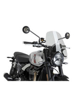 Carica l'immagine nel visualizzatore di Gallery, PUIG CUPOLINO NAKED N.G. TOURING PER TRIUMPH SPEED TWIN 1200 RS 2025 TRASPARENTE