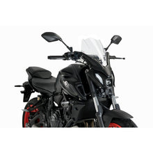 Carica l'immagine nel visualizzatore di Gallery, PUIG CUPOLINO NAKED N.G. TOURING PER YAMAHA MT-07 21-24 TRASPARENTE