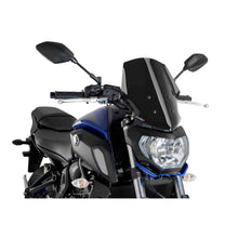 Carica l'immagine nel visualizzatore di Gallery, PUIG CUPOLINO NAKED N.G. TOURING YAMAHA MT-07 18-20 NERO