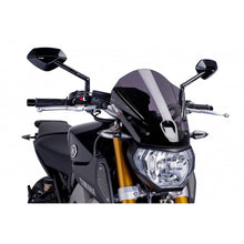Carica l'immagine nel visualizzatore di Gallery, PUIG CUPOLINO NAKED N.G. TOURING YAMAHA MT-09 13-16 FUME SCURO