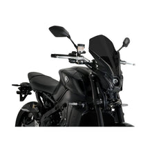 Carica l'immagine nel visualizzatore di Gallery, PUIG CUPOLINO NAKED N.G. TOURING YAMAHA MT-09 SP 21-23 FUME SCURO
