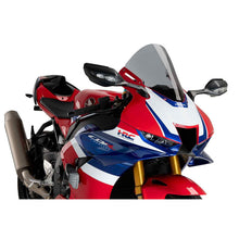Carica l'immagine nel visualizzatore di Gallery, PUIG CUPOLINO R-RACER PER HONDA CBR1000RR-R FIREBLADE SP 24-25 FUME CHIARO