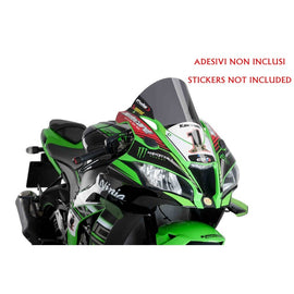 PUIG CUPOLINO R-RACER PER KAWASAKI ZX-10R 16-18 FUME SCURO
