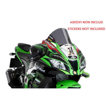 Carica l'immagine nel visualizzatore di Gallery, PUIG CUPOLINO R-RACER PER KAWASAKI ZX-10R NINJA KRT 19-20 FUME SCURO