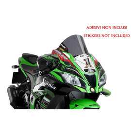 PUIG CUPOLINO R-RACER PER KAWASAKI ZX-10R NINJA KRT 19-20 FUME SCURO
