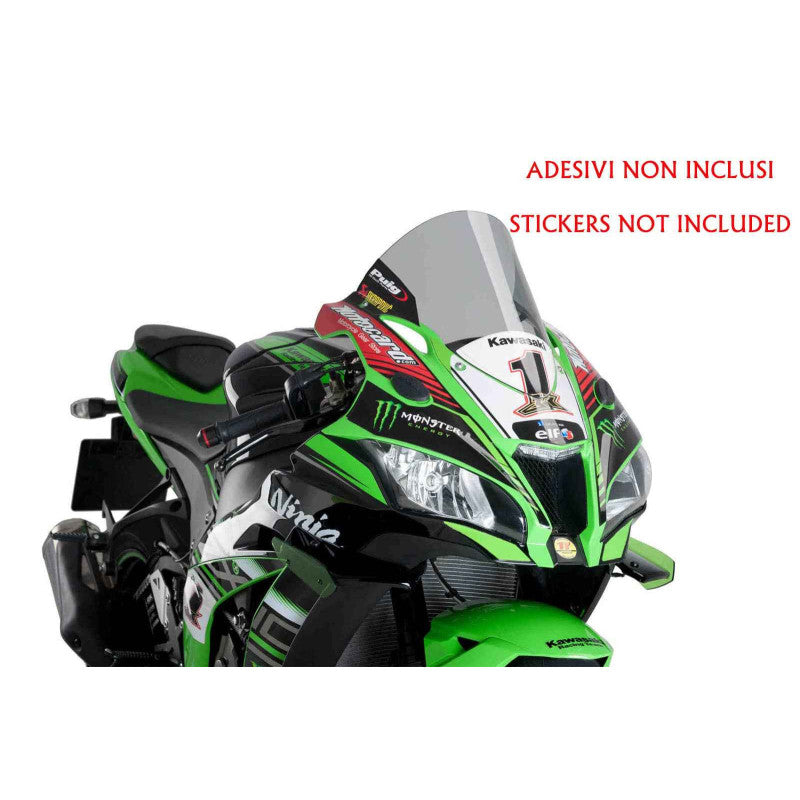 PUIG CUPOLINO R-RACER PER KAWASAKI ZX-10RR 19-20 FUME CHIARO