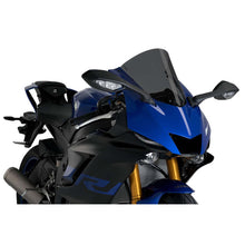 Carica l'immagine nel visualizzatore di Gallery, PUIG CUPOLINO R-RACER PER YAMAHA YZF-R6 RACE 2025 FUME SCURO