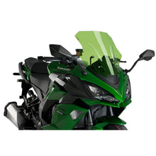 Carica l'immagine nel visualizzatore di Gallery, PUIG CUPOLINO RACING PER KAWASAKI NINJA 1100 SX 2025 VERDE