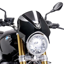 Carica l'immagine nel visualizzatore di Gallery, PUIG CUPOLINO RETRO BMW R NINE T PURE 17-20 FUME SCURO-NERO