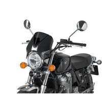 Carica l'immagine nel visualizzatore di Gallery, PUIG CUPOLINO RETRO PER HONDA CB1100 13-14 FUME SCURO-NERO - OFFERTA