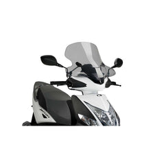 Carica l'immagine nel visualizzatore di Gallery, PUIG CUPOLINO SCOOTER CITY TOURING KYMCO AGILITY CITY 50 20-25 FUME CHIARO