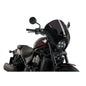 PUIG CUPOLINO SEMICARENATO DARK NIGHT PER HONDA CMX1100 REBEL 21-24 FUME SCURO-21104F