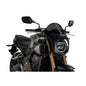 PUIG CUPOLINO SEMICARENATO PER HONDA CB650R NEO SPORTS CAFE 24-25 FUME SCURO-NERO