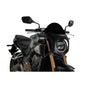 PUIG CUPOLINO SEMICARENATO PER HONDA CB650R NEO SPORTS CAFE 24-25 NERO-NERO