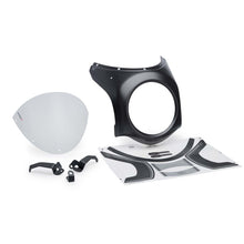 Carica l'immagine nel visualizzatore di Gallery, PUIG CUPOLINO SEMICARENATO PER HONDA CB650R NEO SPORTS CAFE ECLUTCH 24-25 TRASPARENTE-CARBON