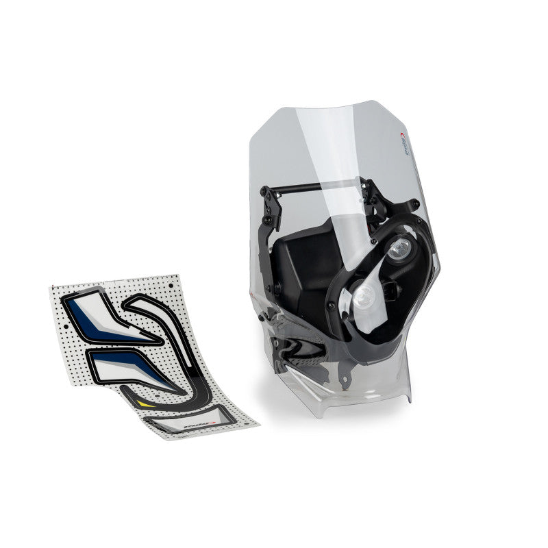 PUIG CUPOLINO SEMICARENATO RALLY HUSQVARNA 501 FE 14-23 TRASPARENTE