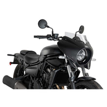 Carica l'immagine nel visualizzatore di Gallery, PUIG CUPOLINO SEMICARENATO SPORT MIRAGE KAWASAKI ELIMINATOR 500 24-25 FUME CHIARO-21945H