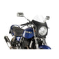 PUIG CUPOLINO SEMICARENATO TRIUMPH THRUXTON 16-19 TRASPARENTE-NERO
