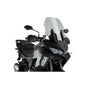 PUIG CUPOLINO TOURING KAWASAKI VERSYS 1000 22-24 FUME CHIARO