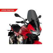 Carica l'immagine nel visualizzatore di Gallery, PUIG CUPOLINO TOURING MOTO GUZZI STELVIO 24-25 FUME SCURO