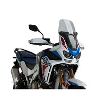 Carica l'immagine nel visualizzatore di Gallery, PUIG CUPOLINO TOURING PER HONDA CRF1100L AFRICA TWIN 24-25 FUME CHIARO