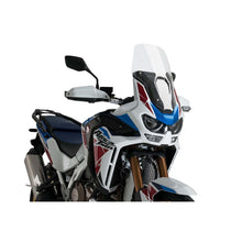 Carica l'immagine nel visualizzatore di Gallery, PUIG CUPOLINO TOURING PER HONDA CRF1100L AFRICA TWIN 24-25 TRASPARENTE