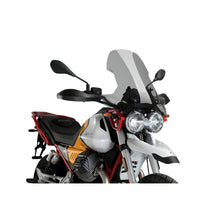 Carica l'immagine nel visualizzatore di Gallery, PUIG CUPOLINO TOURING PER MOTO GUZZI V85 TT TRAVEL 21-23 FUME CHIARO