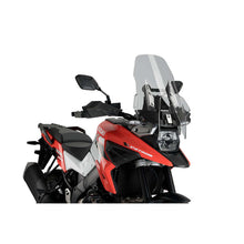Carica l'immagine nel visualizzatore di Gallery, PUIG CUPOLINO TOURING PER SUZUKI DL1050 TECH V-STROM 23-24 FUME CHIARO