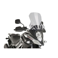 Carica l'immagine nel visualizzatore di Gallery, PUIG CUPOLINO TOURING PER SUZUKI DL650XT V-STROM 17-25 FUME CHIARO