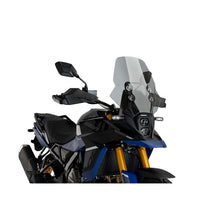 Carica l'immagine nel visualizzatore di Gallery, PUIG CUPOLINO TOURING PER SUZUKI DL800 V-STROM DE 23-25 FUME CHIARO