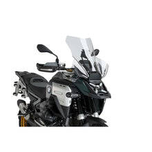 Carica l'immagine nel visualizzatore di Gallery, PUIG CUPOLINO TOURING PLUS CON RADAR BMW R1300 GS OPTION 719 TRAMONTANA 23-25 TRASPARENTE