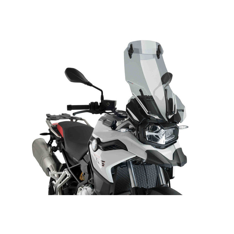 PUIG CUPOLINO TOURING PLUS-VISIERA PER BMW F850 GS ADVENTURE 19-23 FUME CHIARO-CUP. SPORT OEM